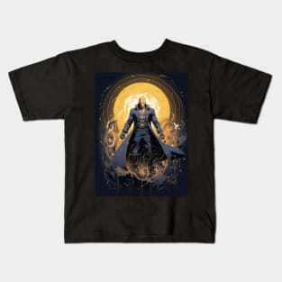 fullmetal alchemist brotherhood-hohenheim action figure Kids T-Shirt